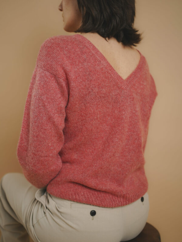 Pull Victoria Rose Corail